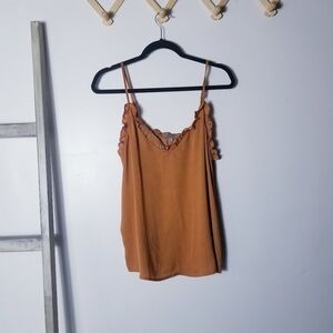 WISHLIST APPAREL ORANGE CAMI SIZE LARGE